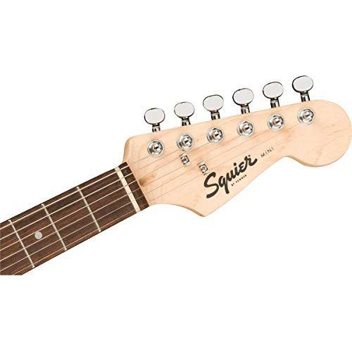 Squier Mini Strat Electric Guitar- Dakota Red with Laurel Fingerboard - Image 8