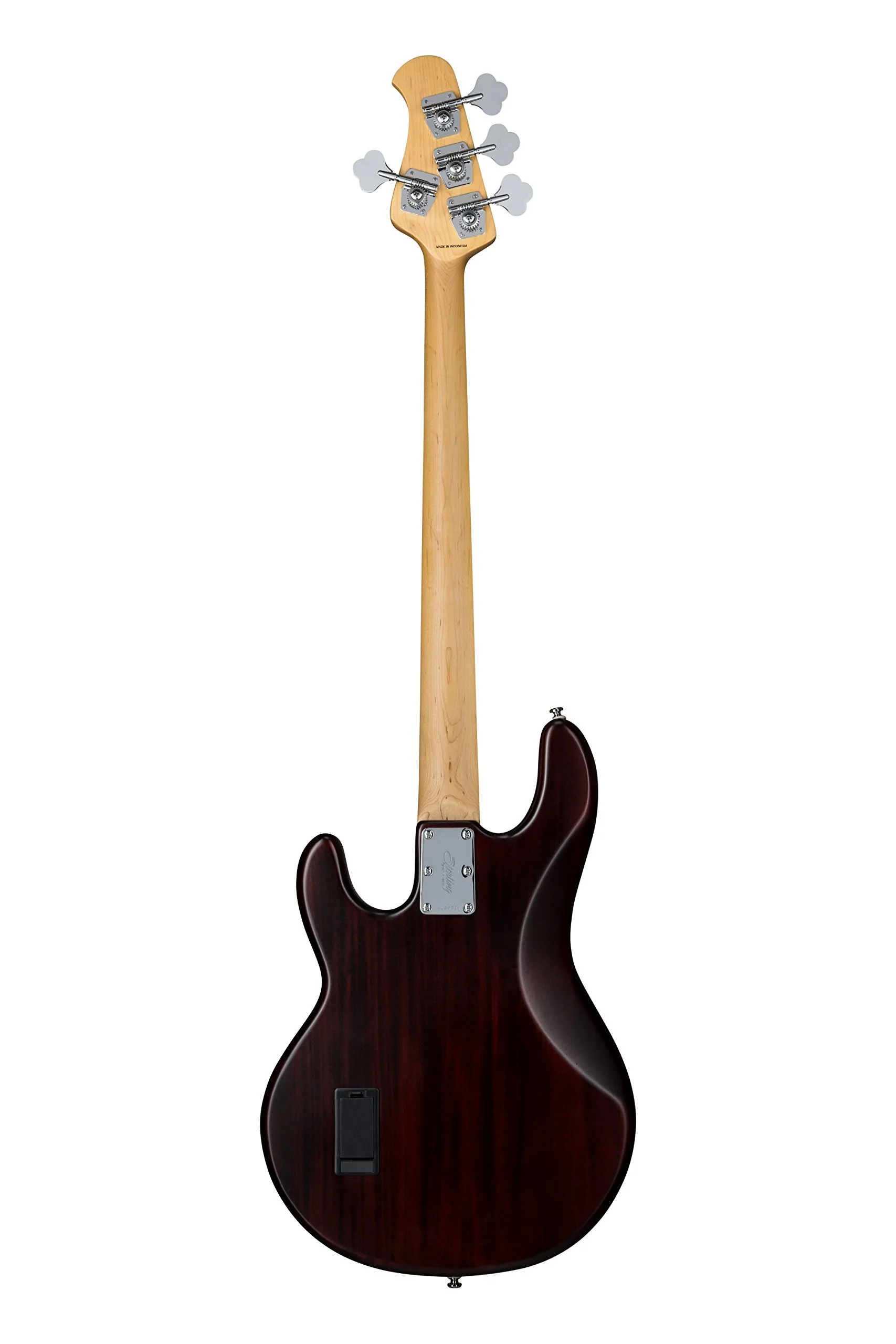 Sterling by Music Man StingRay Ray4 Bass Guitar in Walnut Satin - Image 3