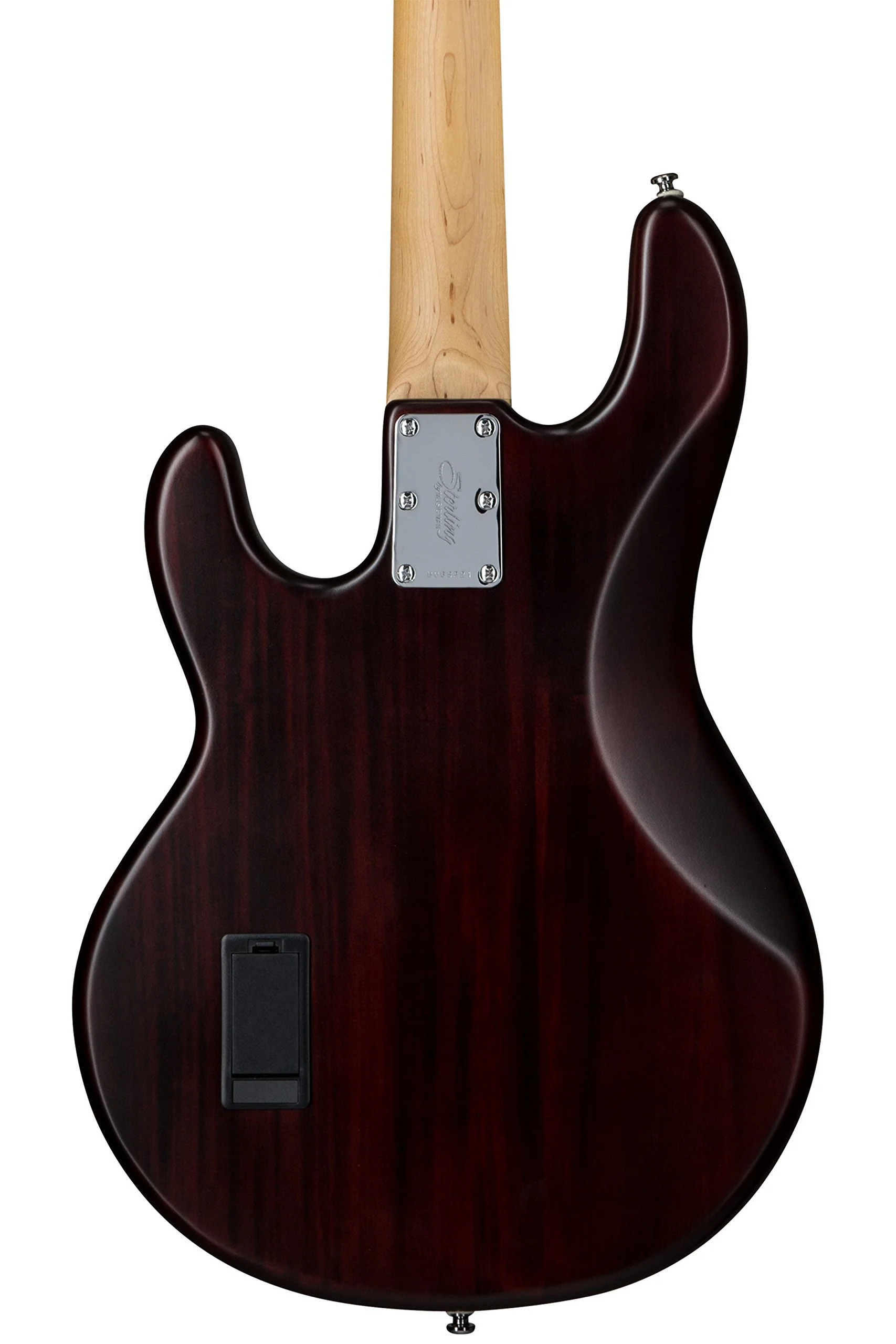 Sterling by Music Man StingRay Ray4 Bass Guitar in Walnut Satin - Image 4