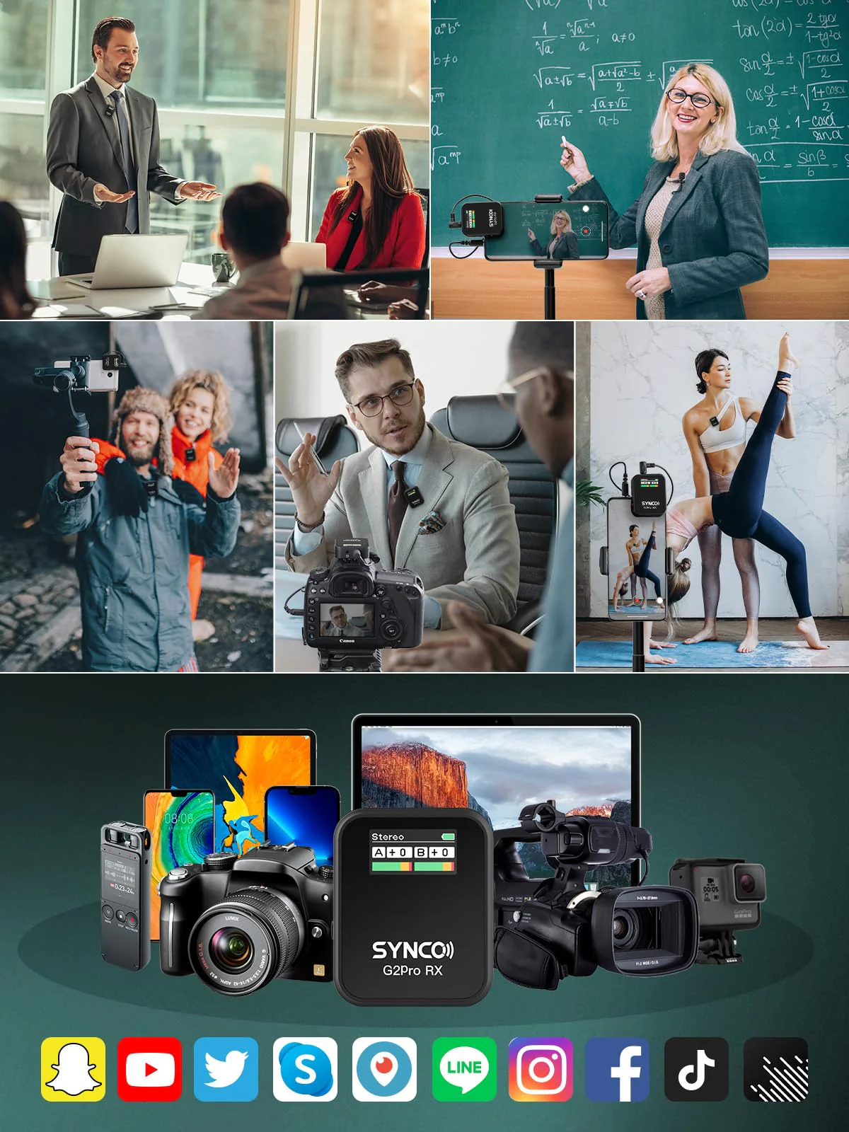 SYNCO Wireless lav Microphone - Image 13