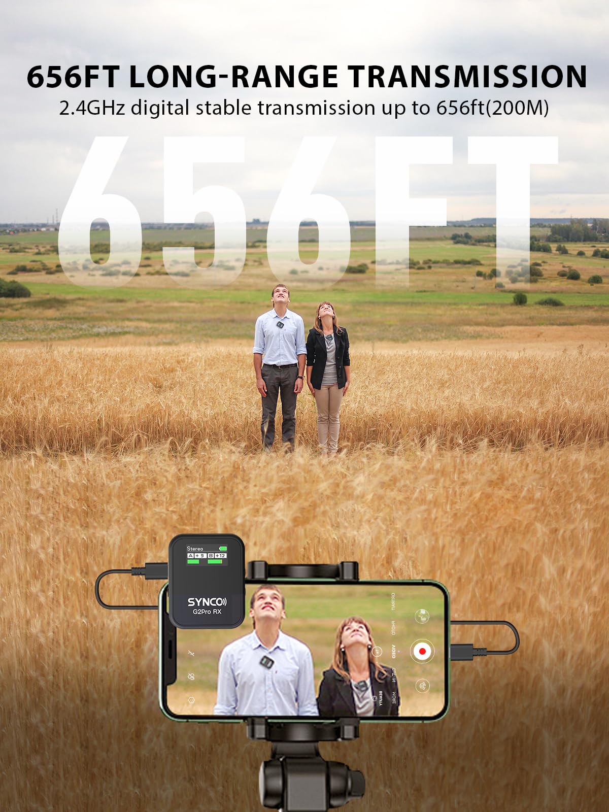 SYNCO Wireless lav Microphone - Image 9