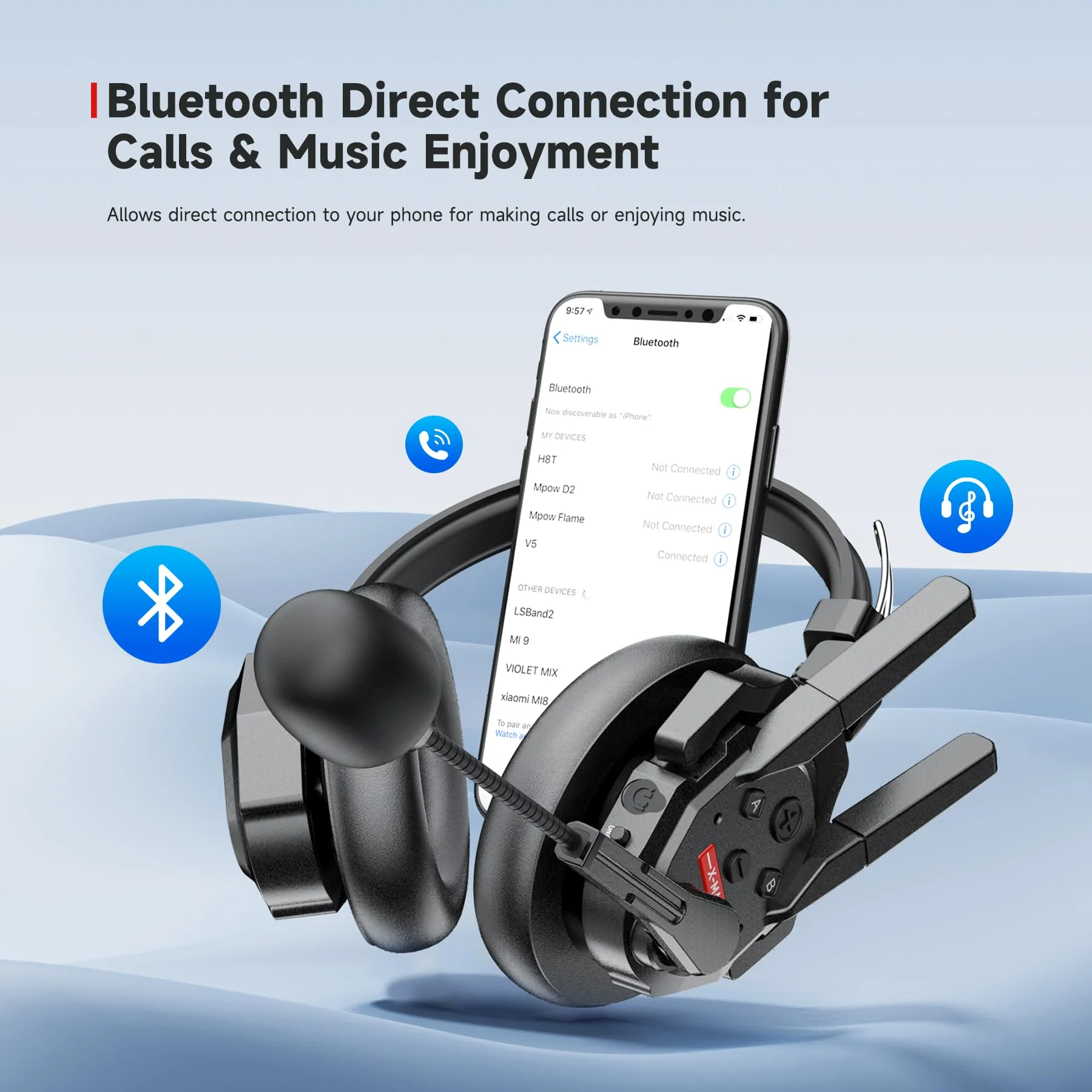 SYNCO Xtalk XMax2 Full-Duplex Wireless Intercom System with 2 Double-Ear Headsets (2.4 GHz) Random Master Device Design for Team Communication,Movie Shoot,Live Show Stage Performance - Image 12