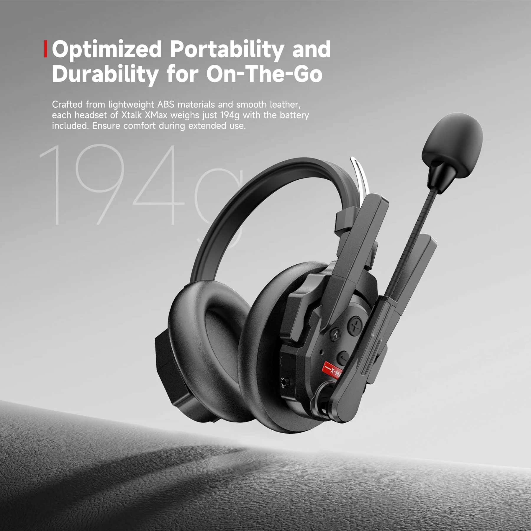 SYNCO Xtalk XMax2 Full-Duplex Wireless Intercom System with 2 Double-Ear Headsets (2.4 GHz) Random Master Device Design for Team Communication,Movie Shoot,Live Show Stage Performance - Image 23