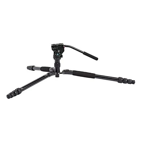 T04S Series Tripod with VA-5 Compact Fluid Video Head - Image 4