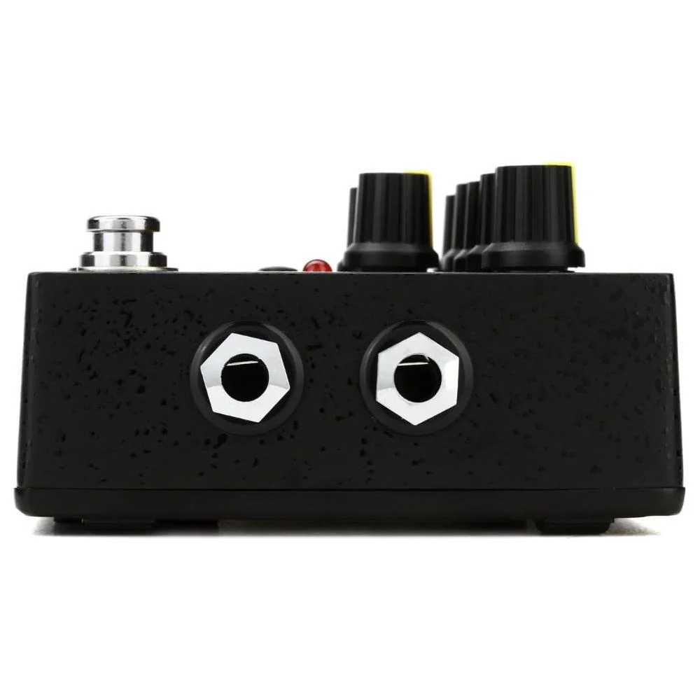 Tech 21 PMDI V2 SansAmp Para Driver DI V2 Guitar Bass Effects Pedal Bundle w/ 2x Strukture S6P48 Woven Right Angle Patch Cables, 12x Fender Picks & Liquid Audio Polishing Cloth - Image 5