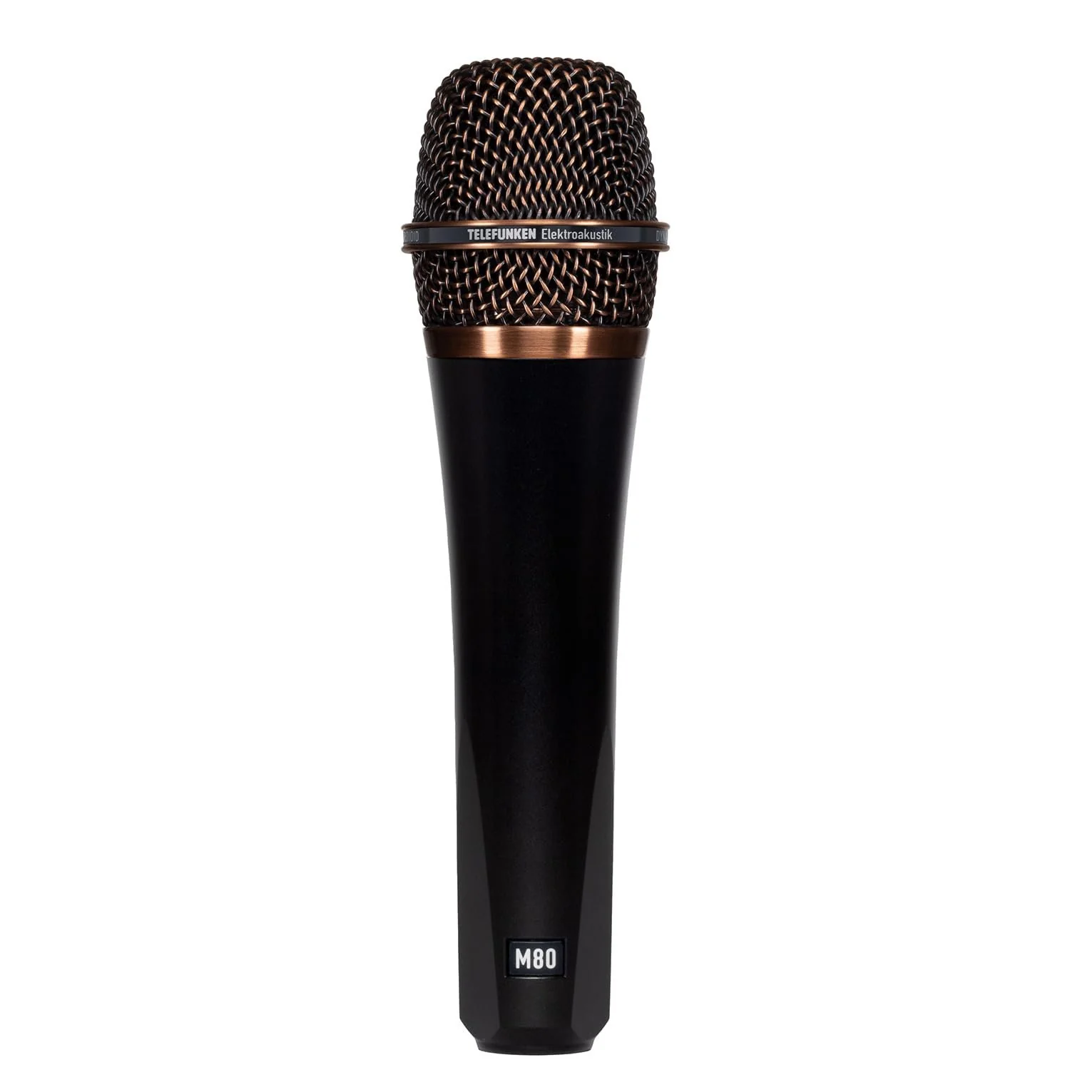 Telefunken M80 Handheld Supercardioid Dynamic Vocal Microphone, Black and Copper - Image 2