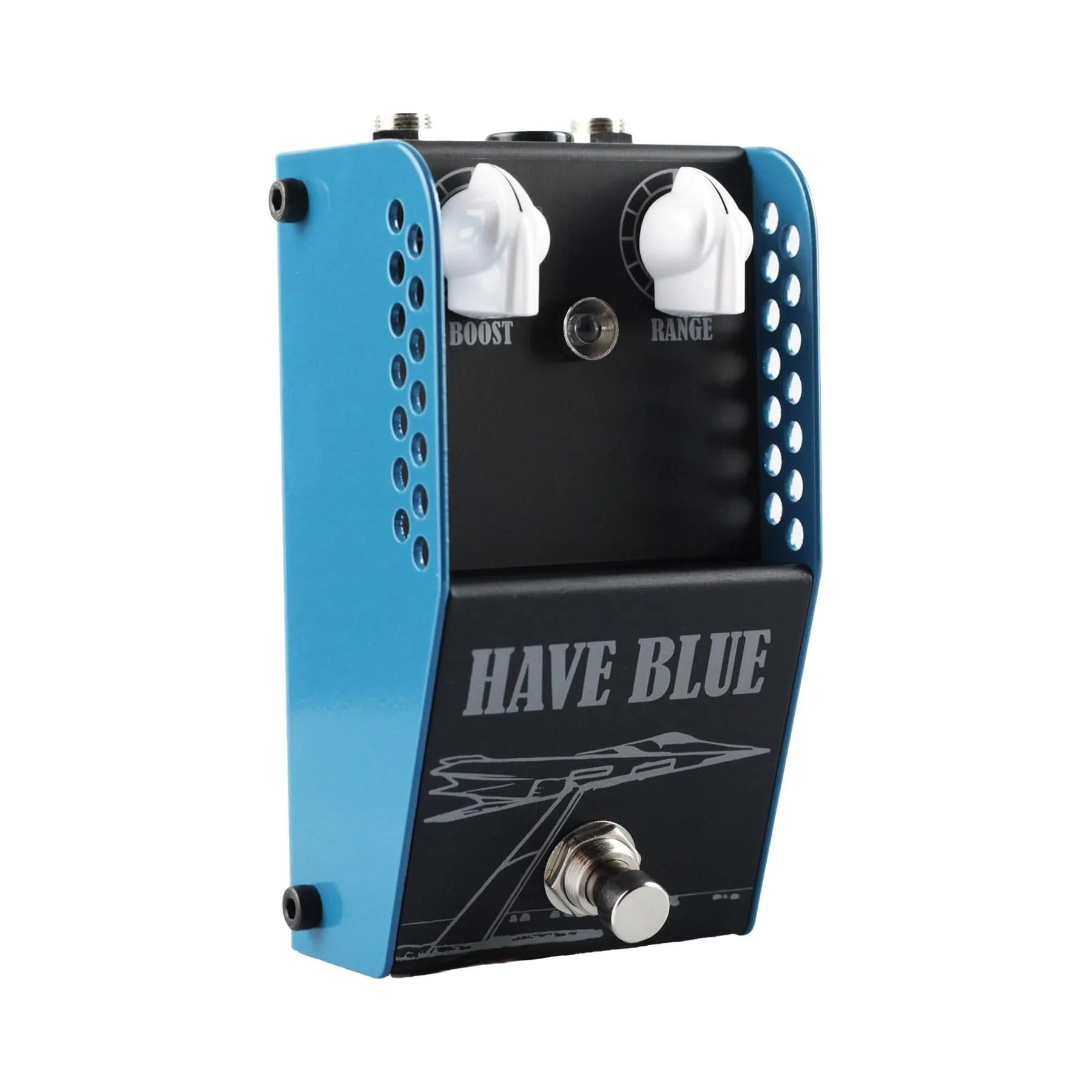 ThorpyFX Have Blue Vintage Inspired Germanium Boost Guitar Effect Pedal - Image 3