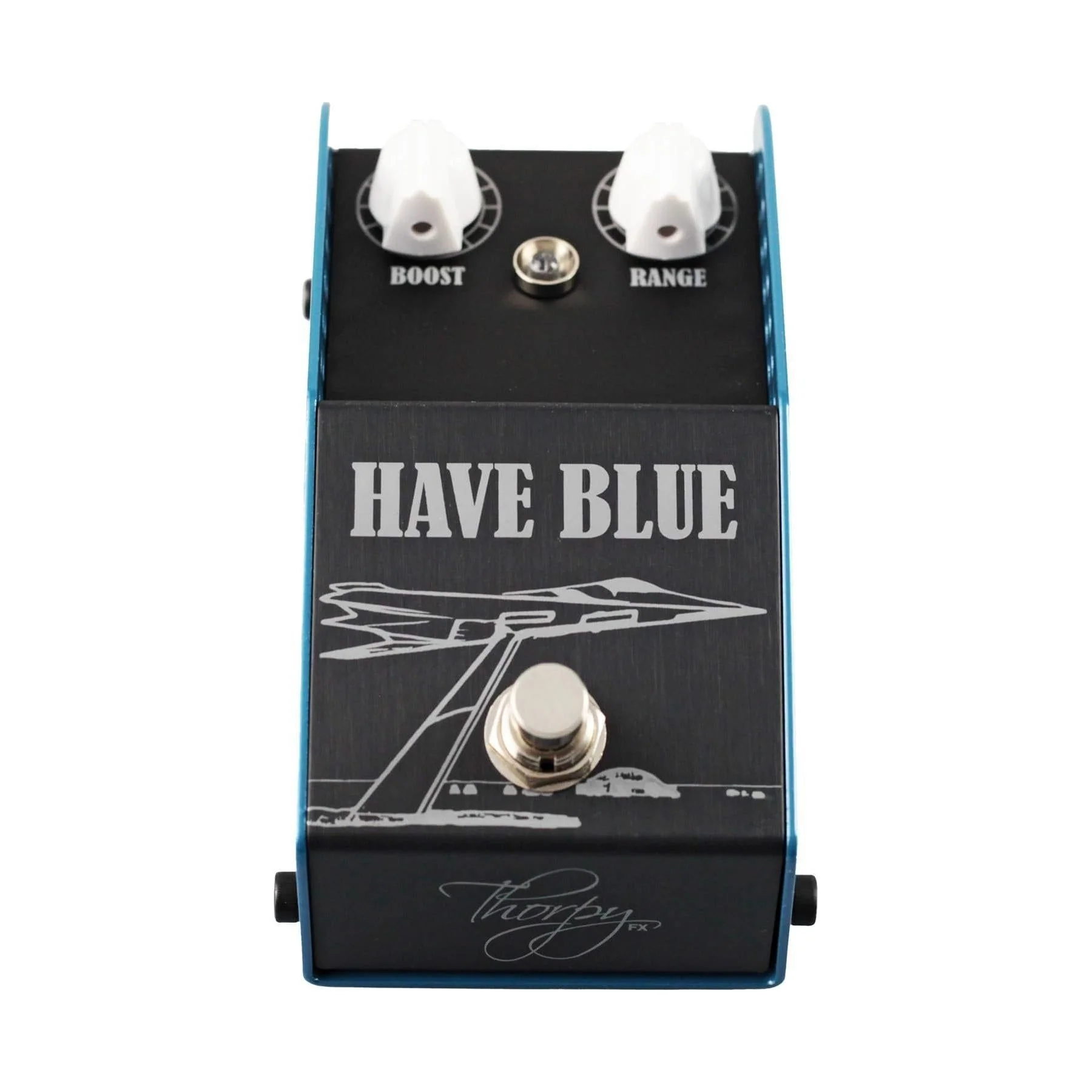 ThorpyFX Have Blue Vintage Inspired Germanium Boost Guitar Effect Pedal - Image 5