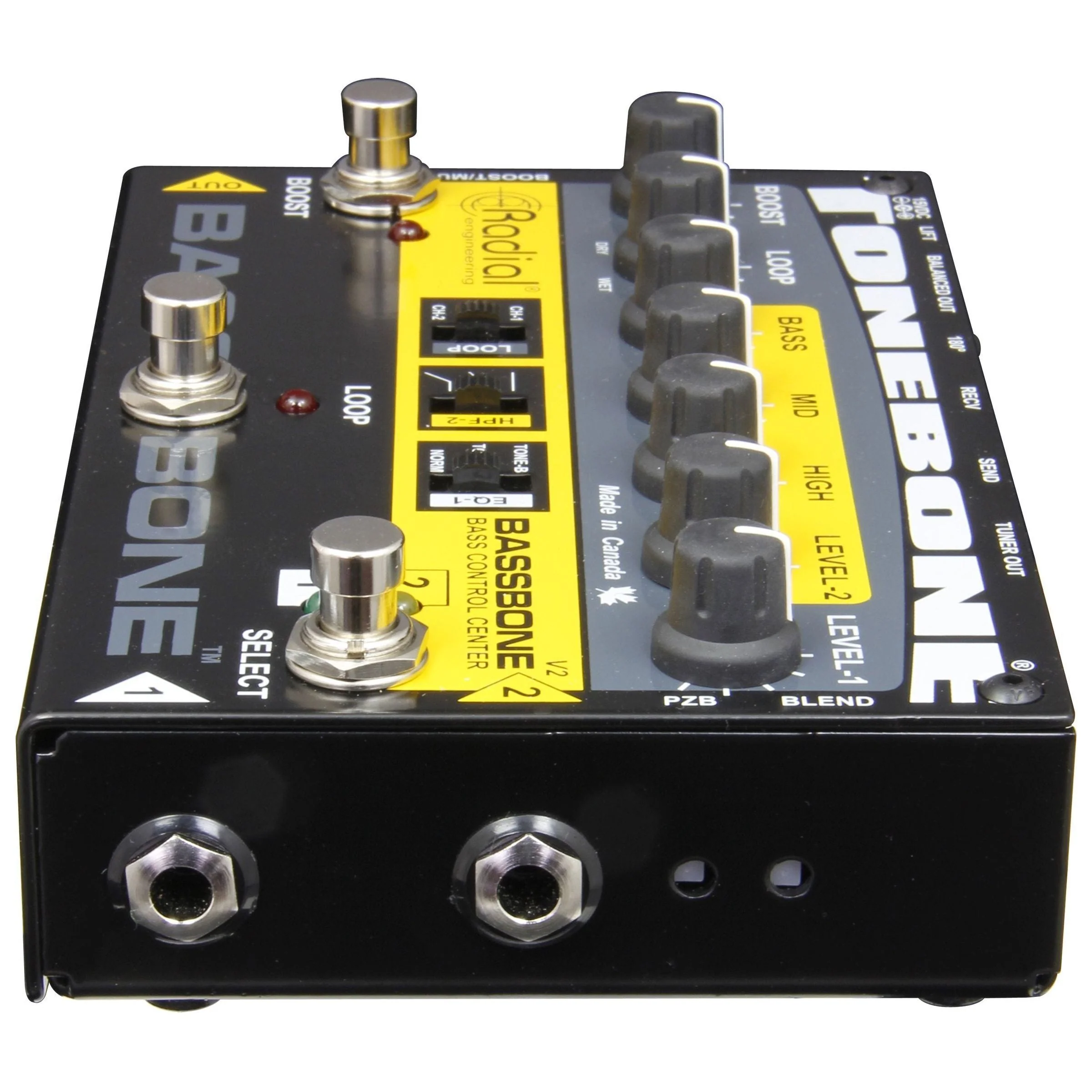 Radial Engineering Bassbone V2 Bass Preamp and DI Box  2-day Delivery - Image 3