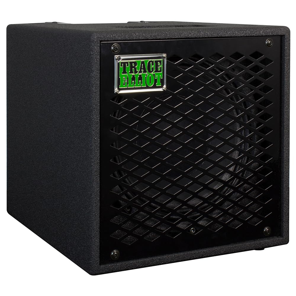 Trace Elliot 1x10 Speaker Cabinet Bundle with 10ft Pig Hog Black Woven Instrument Cable and Instrument Polishing Cloth - Image 5