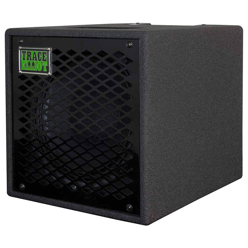 Trace Elliot 1x10 Speaker Cabinet Bundle with 10ft Pig Hog Black Woven Instrument Cable and Instrument Polishing Cloth - Image 6