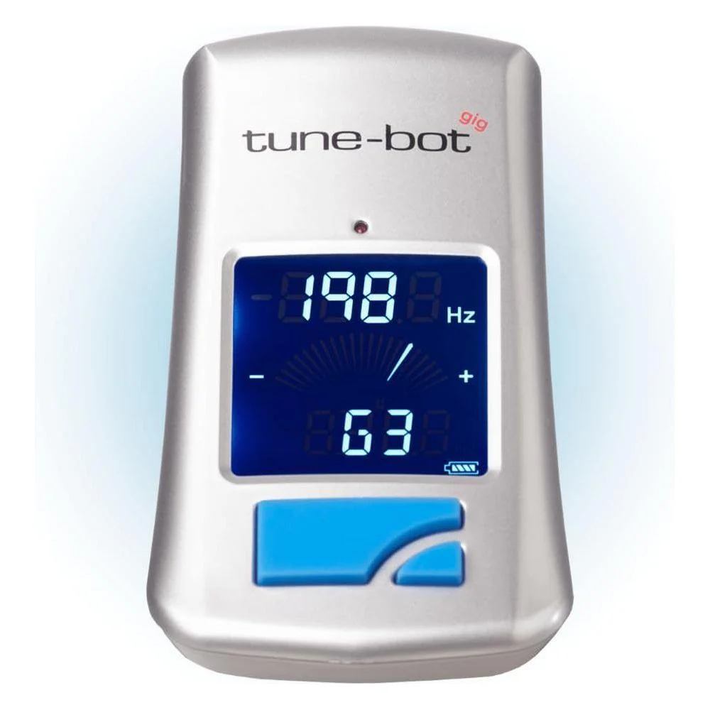 Tune-Bot TBG-001 Gig Digital Drum Tuner Bundle w/Liquid Audio Drum Dampening Pads and Liquid Audio Polishing Cloth - Image 3