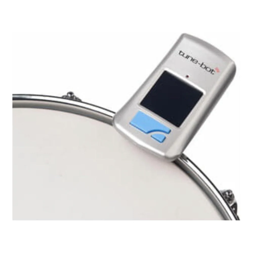 Tune-Bot TBG-001 Gig Digital Drum Tuner Bundle w/Liquid Audio Drum Dampening Pads and Liquid Audio Polishing Cloth - Image 5