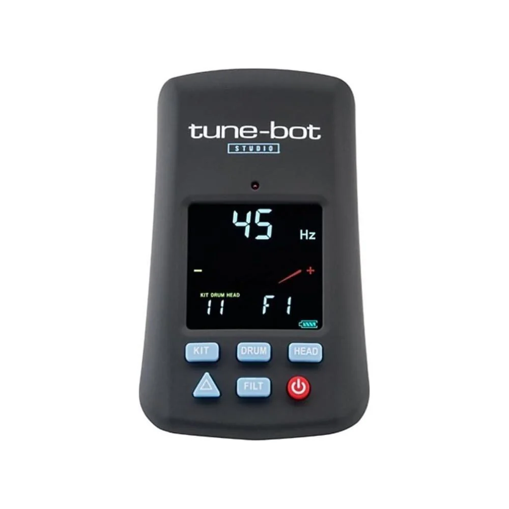 Tune-Bot TBS-001 Studio Drum Tuner Bundle w/Liquid Audio Drum Dampening Pads and Liquid Audio Polishing Cloth - Image 2