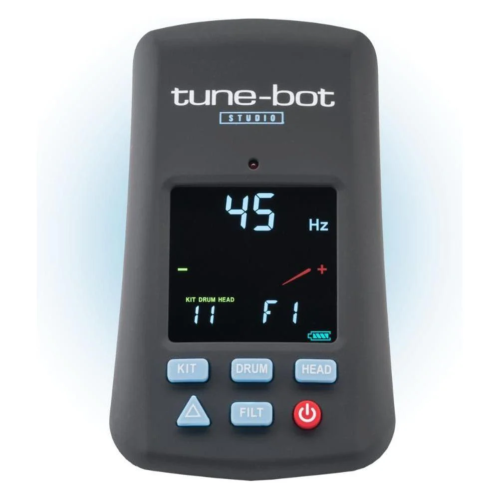 Tune-Bot TBS-001 Studio Drum Tuner Bundle w/Liquid Audio Drum Dampening Pads and Liquid Audio Polishing Cloth - Image 3