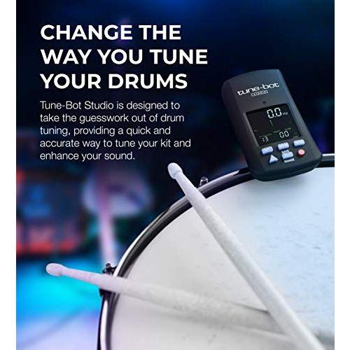 Tune-Bot Studio TBS-001 Digital Drum Tuner - Clip-On Tuner for Acoustic Drum Kits - Image 2