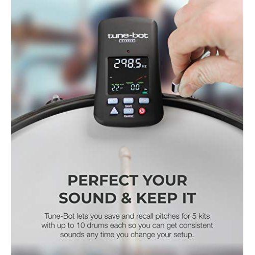 Tune-Bot Studio TBS-001 Digital Drum Tuner - Clip-On Tuner for Acoustic Drum Kits - Image 3