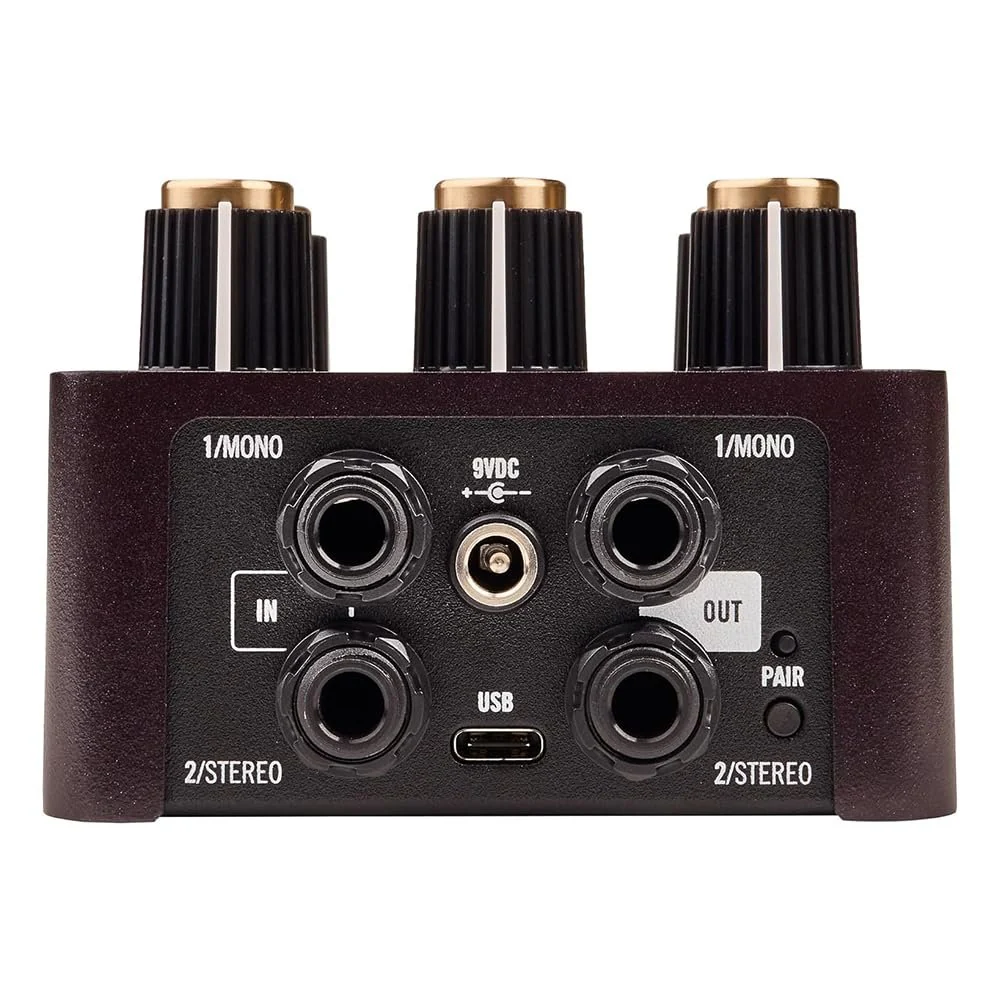 Universal Audio Lion '68 Super Lead Amp Pedal Bundle with 2x Right Angle Patch Cables, 9V Power Adapter, 12 Guitar Picks & Polishing Cloth – Authentic Tube Amp Tones, Versatile Gain Control - Image 4