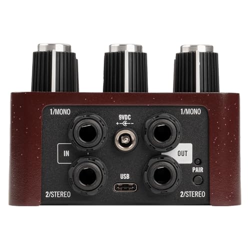 Universal Audio UAFX Ruby '63 Top Boost Amplifier Bundle with 2 Right Angle Patch Cables, 9V Power Adapter, 12 Guitar Picks, and Polishing Cloth – Vintage British Tube Amp Tones, Dynamic Response - Image 5