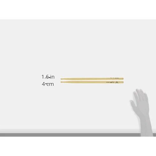 Vater Sugar VSMP5BW Maple Drumsticks Power 5B Wood Tip Drumsticks - Image 6