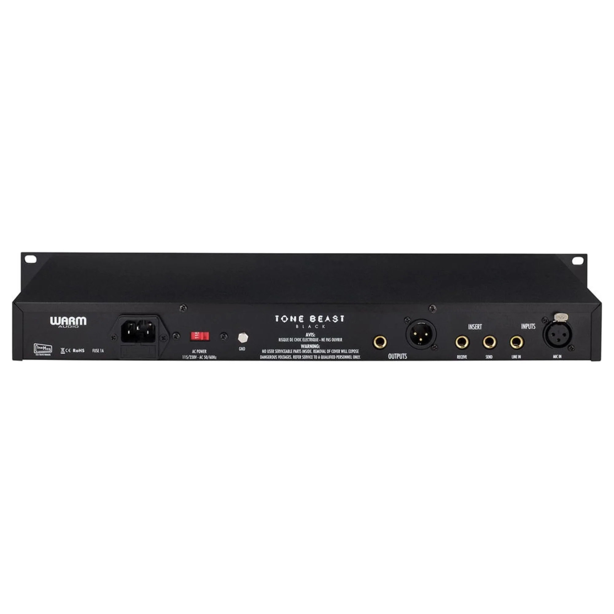 Warm Audio TB12-B Tone Beast Tone Shaping Microphone Preamp Black - Image 4