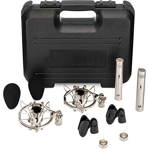 Warm Audio WA-84 Premium Stereo Package - Multi-pattern Small-diaphragm Condenser Microphone - Nickel - Image 3
