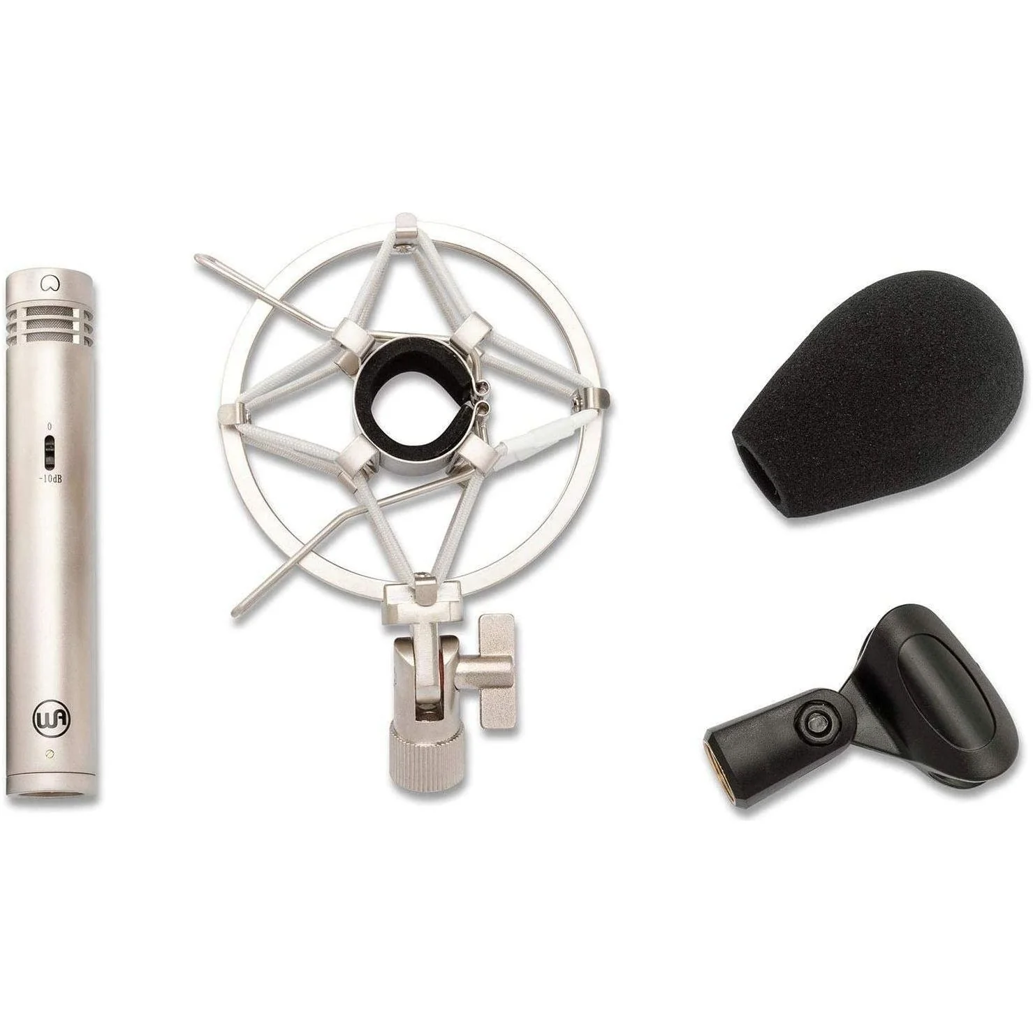Warm Audio WA-84 Vintage Condenser Microphone (Nickel) - Image 2