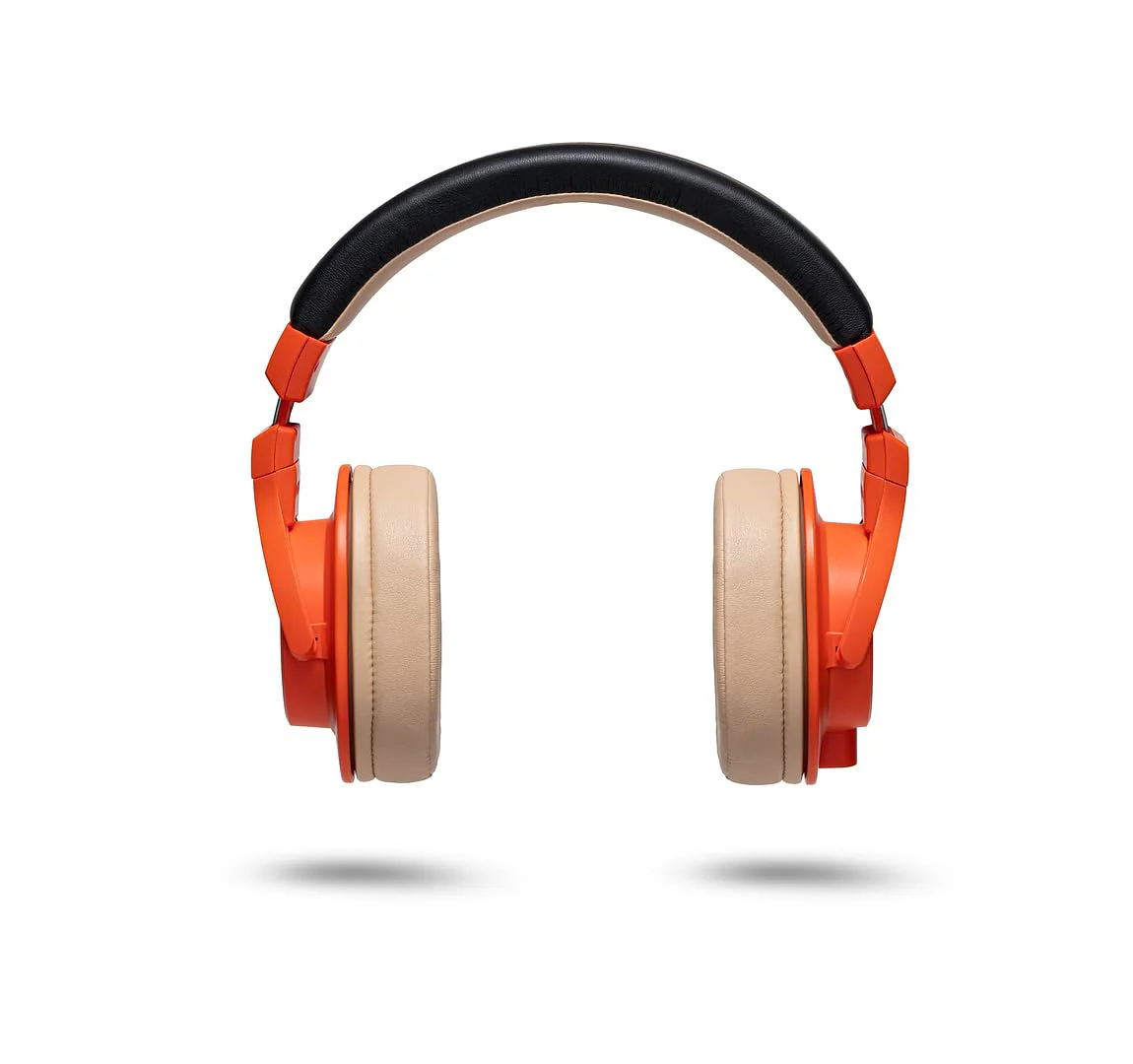 Warm Audio WA-HRT Headroom, Closed Studio Headphones (45 mm Neodymium Driver, Interchangeable Ear Pads, for Monitoring & Recording), Orange - Image 3