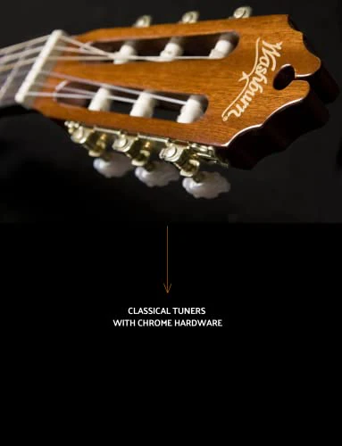 Washburn Classical C5CE Cutaway , Acoustic Electric Guitar - Image 4
