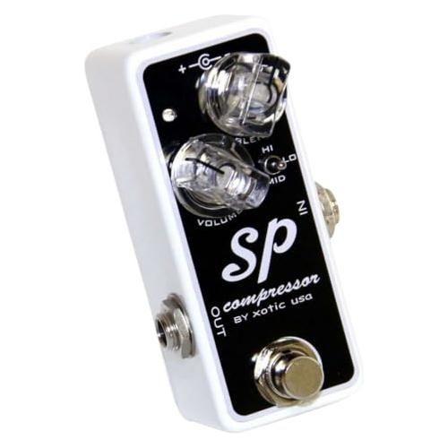 Xotic SP Compressor Guitar Effects Pedal +15dB of Boost Bundle w/ 12x Fender Picks and Liquid Audio Polishing Cloth - Image 2
