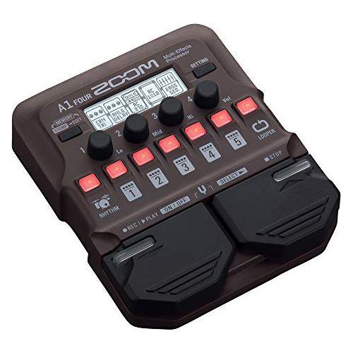 Zoom A1 FOUR Acoustic Instrument Multi-Effects Processor Pedal, Acoustic Modeling, Looper, Rhythm Section - Image 3