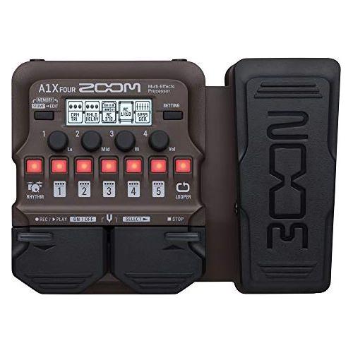 Zoom A1 FOUR Acoustic Instrument Multi-Effects Processor Pedal, Acoustic Modeling, Looper, Rhythm Section - Image 6