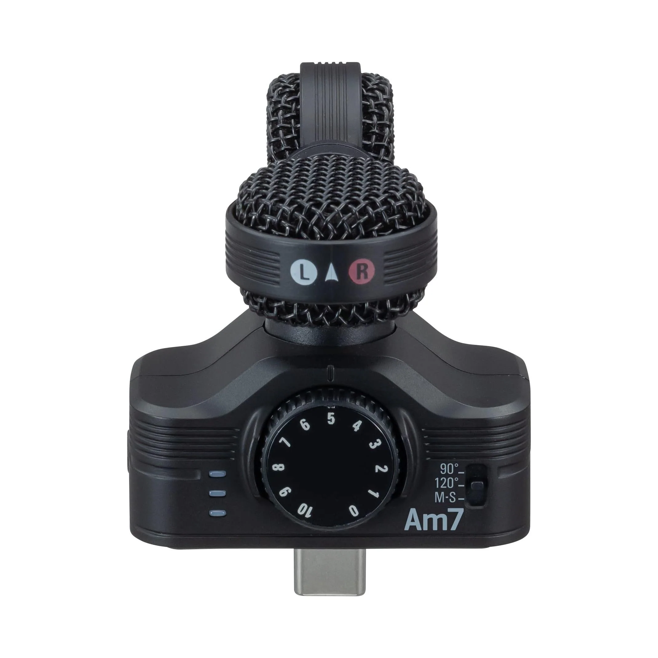 Zoom Am7 Stereo Microphone for Android, Mid-Side Stereo, Rotatable Capsule for Alignment with Camera, for Recording Audio for Music, Videos, Interviews, and More - Image 4