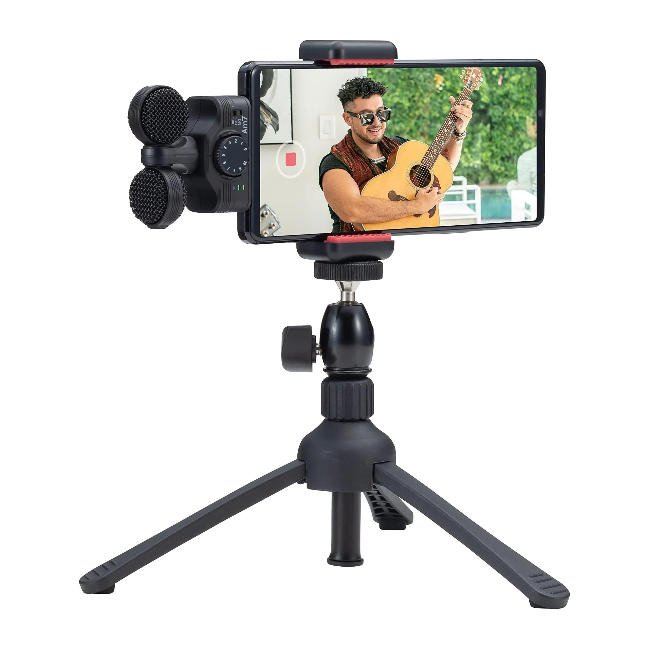 Zoom Am7 Stereo Microphone for Android, Mid-Side Stereo, Rotatable Capsule for Alignment with Camera, for Recording Audio for Music, Videos, Interviews, and More - Image 6