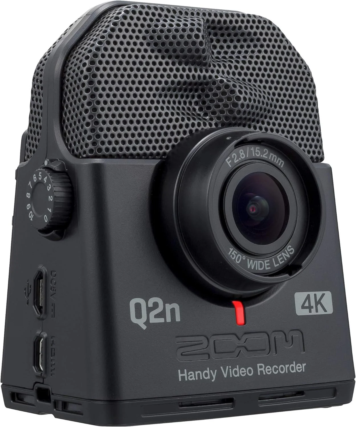 Zoom Q2n-4K Handy Video Recorder, 4K/30P Ultra High Definition Video, Compact Size, Stereo Microphones, Wide Angle Lens, for Recording Music, Video, YouTube Videos, Livestreaming - Image 6