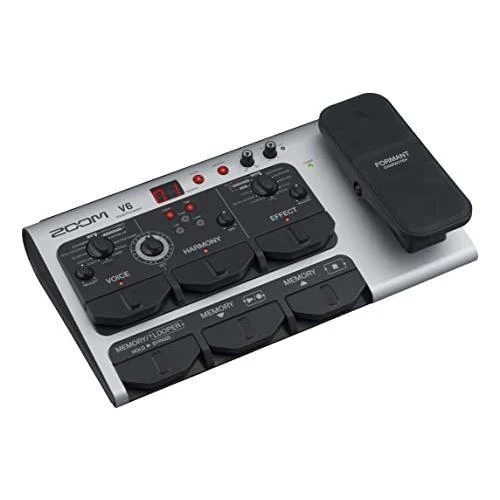 Zoom V6-SP Vocal Processor, Vocal Effects Pedal, Formant Pedal, Harmony, Looper, 10 Studio Grade Effects, For Studio and Live Performance - Image 3
