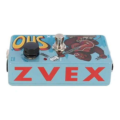 ZVEX Effects Super Hard On Vexter VSHO Booster Guitar Effects Pedal Bundle w/ 2X Dual Right Angle 6" Patch Cables & Liquid Audio Polishing Cloth - Image 4