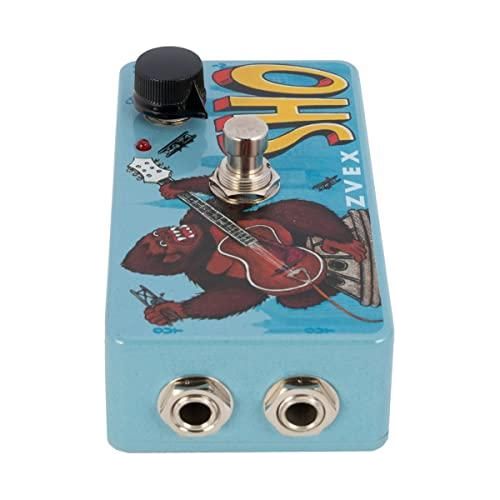 ZVEX Effects Super Hard On Vexter VSHO Booster Guitar Effects Pedal Bundle w/ 2X Dual Right Angle 6" Patch Cables & Liquid Audio Polishing Cloth - Image 5